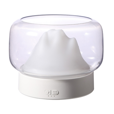 2021 a névoa fresca colorida ultrassônica do diodo emissor de luz da casa 400ML Scented o difusor transparente do aroma do óleo essencial para a sala