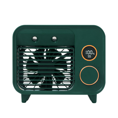 Condicionador de ar portátil pequeno do ABS de DC5V 2000mAh Mini Usb Air Cooling Fan