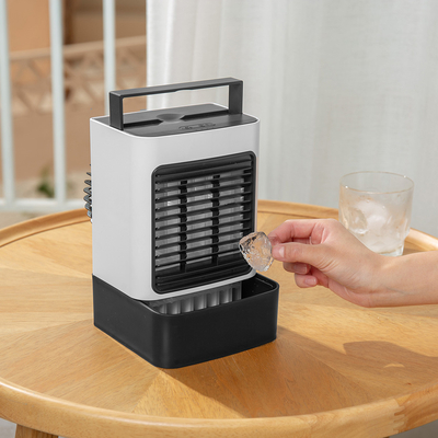 Fã mais fresco recarregável do ar da névoa negativa de Ion Purification Solar Water Cooling