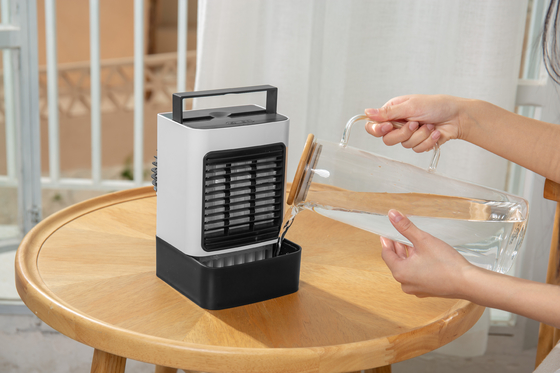 Ar condicionado portátil, regulação de velocidade 3 em 1 ventilador de arrefecimento de ar evaporativo