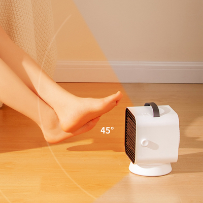 1000W AC220V Heater Thermostat Ceramic Oscillating Fan elétrica pequena