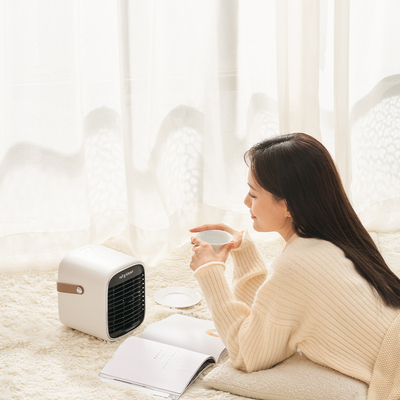 Escritório branco pessoal do FCC RoHs Mini Portable Electric Heater 600W 900W