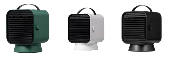 Calefator de fã elétrico 1000W do quarto do FCC 240V Mini Personal Desk portátil