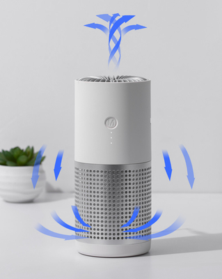 Filtro negativo verdadeiro Mini Portable Office Car de HEPA Ion Air Purifier H12