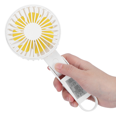 5 tipo-c fã quieto pequeno de Vane Air Cooler Handheld Fan USB 2000mAh 2A da mesa