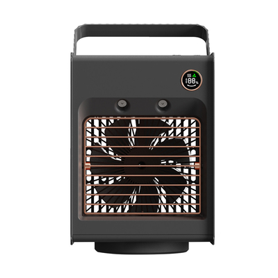 Fã de tabela recarregável do refrigerador de ar do fã 4000mAh 5V da névoa do pulverizador de água do gelo