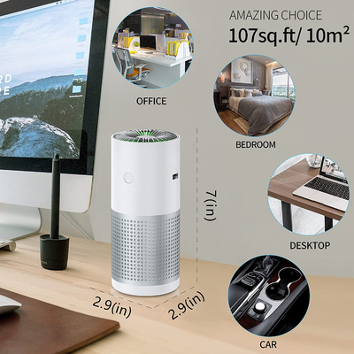 O purificador Desktop HEPA do ar do carro do PM 2,5 filtra o purificador de ar do quarto AP02