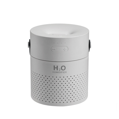 Luz colorida recarregável portátil do humidificador 1100ml 4000mAh do pulverizador duplo