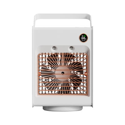 Qualidade  Rechargeable USB Air Cooler Fan 4000mAh Battery Nano Ice Mist Fan Fábrica