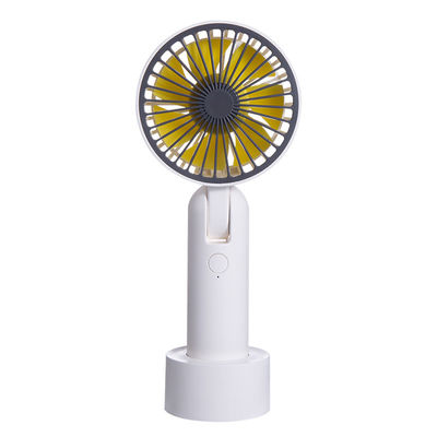 Qualidade  1200mAh Mini Portable Handheld Fan Rechargeable 3 Speed Handheld Mini Electric Fan Fábrica