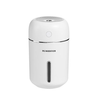 Qualidade  Car USB 280ml Ultrasonic Air Humidifier With Warm Lights H2o Cool Mist Maker Fábrica