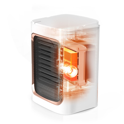 Mini ventilador elétrico portátil aquecedor 1000 W aquecimento PTC aquecedor de cerâmica ventilador