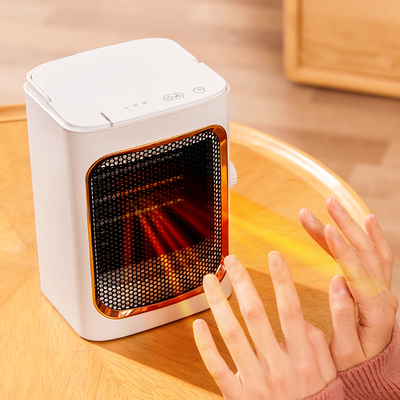 Mini ventilador elétrico portátil aquecedor 1000 W aquecimento PTC aquecedor de cerâmica ventilador