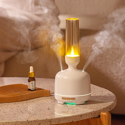 Dois pulverizam a vela variável Mini Humidifier da máquina do difusor do perfume da aromaterapia da luz do diodo emissor de luz do difusor portuário do óleo essencial