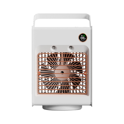 Condicionador de ar mais fresco de gerencio recarregável pessoal do ar do condicionador de ar 4000mAh da tabela do escritório domiciliário com luz