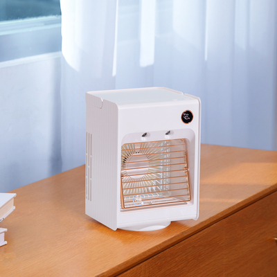 Condicionador de ar mais fresco de gerencio recarregável pessoal do ar do condicionador de ar 4000mAh da tabela do escritório domiciliário com luz