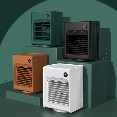 Ventiladores de refrigeração recarregáveis portáteis de 300ml Mini Usb Portable Air Conditioner 4000mAh