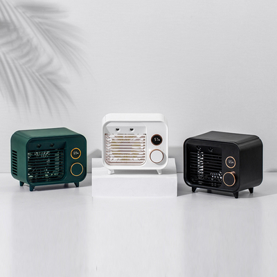 Condicionador de ar portátil pequeno do ABS de DC5V 2000mAh Mini Usb Air Cooling Fan
