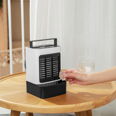 luz portátil do diodo emissor de luz do fã do refrigerador de ar do tanque de água 600ml