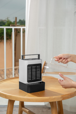 Ar condicionado portátil, regulação de velocidade 3 em 1 ventilador de arrefecimento de ar evaporativo