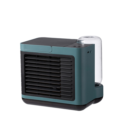 Ventilador de ar condicionado portátil mini ventilador de refrigeração com névoa de água evaporativa