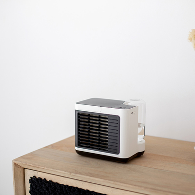 Mini Frio de Ar Evaporativo Ventilador de Frio de Ar Portátil Ventilador de Mesa Pessoal