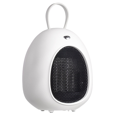 500W fã elétrico branco Heater Portable Oscillating Ceramic Tip sobre a proteção