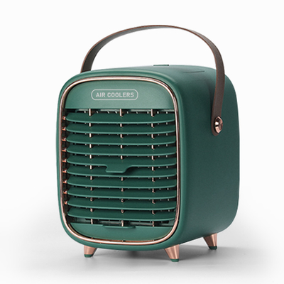 Miniventilador de mesa recarregável 5V portátil ar condicionado resfriador spray névoa resfriador ventilador