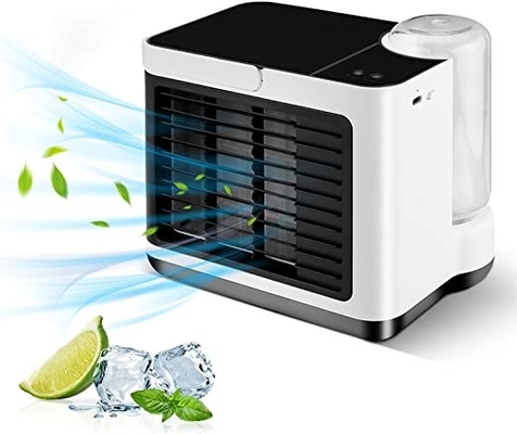 fã de tabela recarregável F832 da bateria 2000mAh Ion Portable Air Cooler Fan negativo