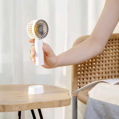 3 vento 4W Mini Portable Handheld Fan 1200mAh Mini Desktop Fan USB