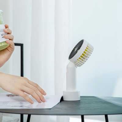 velocidade Mini Electric Fan Handheld de 1200mAh Mini Portable Handheld Fan Rechargeable 3