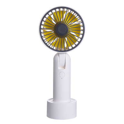 velocidade Mini Electric Fan Handheld de 1200mAh Mini Portable Handheld Fan Rechargeable 3