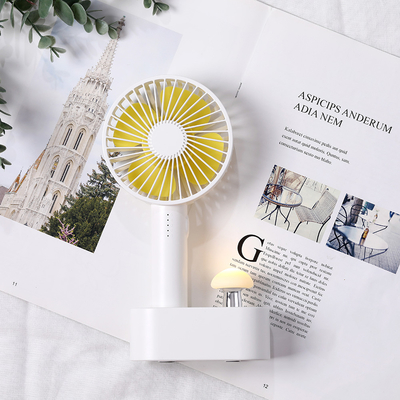 Fã Handheld pequeno recarregável do Usb Mini Portable Handheld Fan 4W do cogumelo
