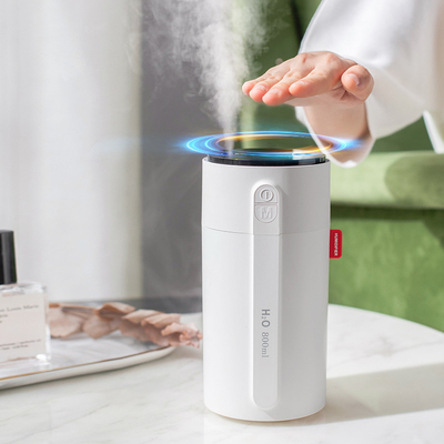 luz recarregável portátil do diodo emissor de luz do humidificador de 2000mah 800ml que detecta Mini Usb