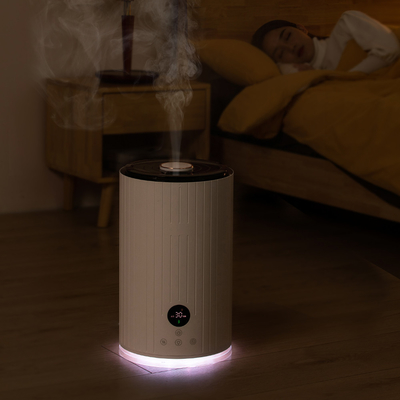 Esterilização UV que gerencie a névoa morna ultrassônica da grande capacidade do humidificador 5L do ar