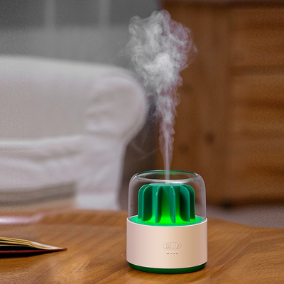 Óleo essencial fresco de pulverização da luz da noite do diodo emissor de luz do aroma do humidificador e do difusor da névoa 200ml
