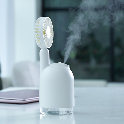 Humidificador recarregável portátil quieto 2000mah 3 do ar do Usb 300ml em 1 humidificador