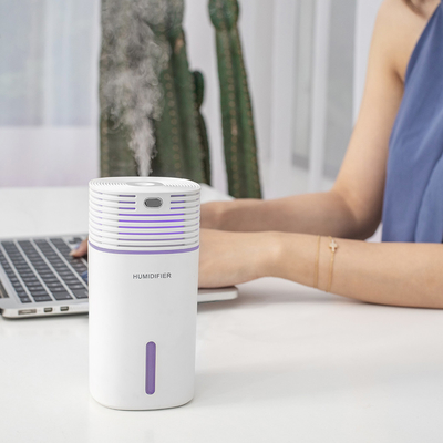 Estufa Tabletop Fogger do ar de USB H2o do pulverizador pessoal do humidificador 500ml