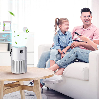 Mesa portátil da casa do purificador 10000mAH Ap01 do ar do Smart Home do filtro de H13 HEPA
