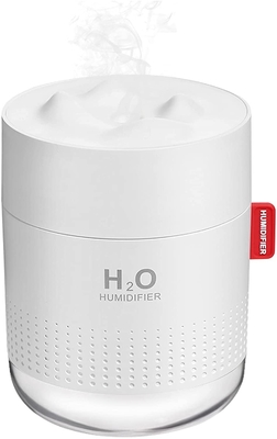 Humidificador pequenos da sala da bateria 500ml do humidificador 2000mAh do ar de SmartDevil USB