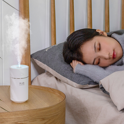 30 do humidificador ultrassônico do ar de Ml/H humidificador leve morno do carregador do carro do Usb do diodo emissor de luz 360ml