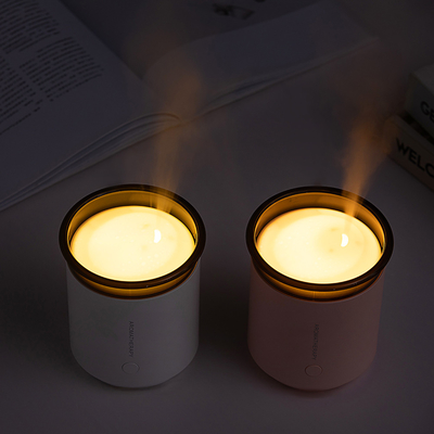 Difusor branco da aromaterapia do diodo emissor de luz 200ml com o ultrassônico portátil remoto