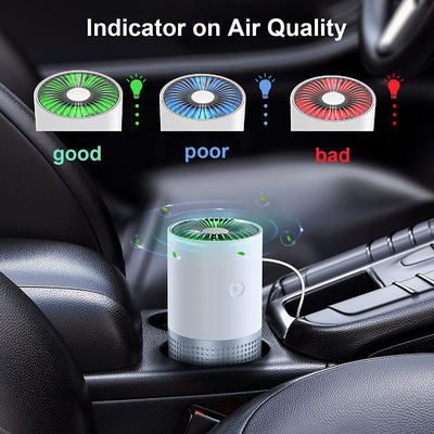 O purificador Desktop HEPA do ar do carro do PM 2,5 filtra o purificador de ar do quarto AP02