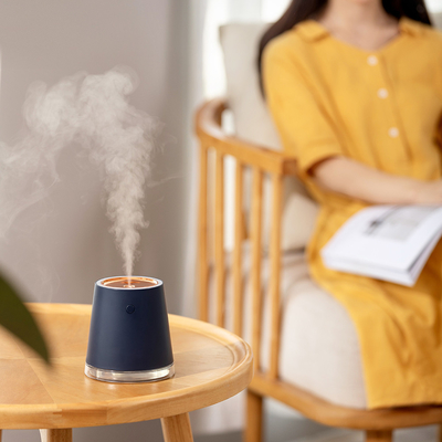 Humidificador pequeno sem corda exterior do condicionador de ar do humidificador 500ml 2000mah do ar de USB